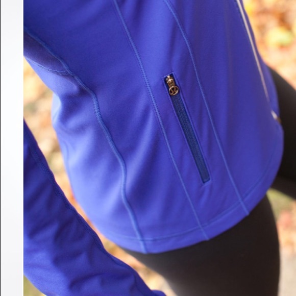 Lululemon | Run Stay On Course Jacket Pigment Blue - Picture 3 of 16